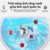 Máy Giặt Mini 4.5kg UV Tiêu Diệt Khuẩn, Xoáy Cực Mạnh, Tự Vắt Khô Đồ Lót Em Bé 3