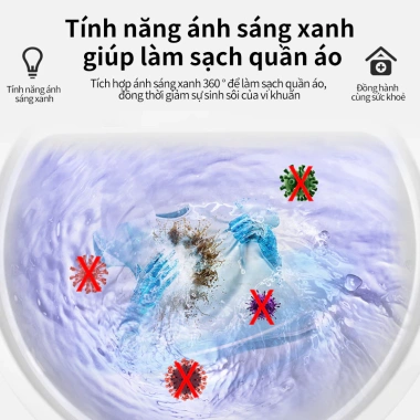 Máy giặt mini bán tự động 7kg - Tiện lợi cho cá nhân, gia đình nhỏ, đổi lỗi 7 ngày, làm sạch ánh sáng, giảm 23%
