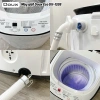 Máy Giặt Mini Doux Eco 10 Chức Năng, Diệt Khuẩn Ánh Sáng Xanh, Khóa Trẻ Em An Toàn DX-1.338 3