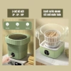 Máy giặt mini gấp gọn 5kg công suất 36W khử khuẩn ánh sáng xanh giá 230.000 9