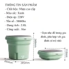 Máy Giặt Mini Gấp Gọn Đa Năng – Khử Khuẩn Ánh Sáng Xanh, Giặt Đồ Lót & Bé, 400.000₫ 6