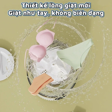 Máy giặt mini không dây, nhỏ gọn cho quần áo lót và tất - Tiện lợi, không cần lắp đặt, 292k