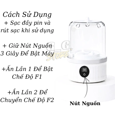 Máy giặt mini không dây tiết kiệm, giặt đồ nhỏ, lót, quần áo bé - GGStore 2 Máy giặt mini không dây tiết kiệm, giặt đồ nhỏ, lót, quần áo bé - GGStore 2