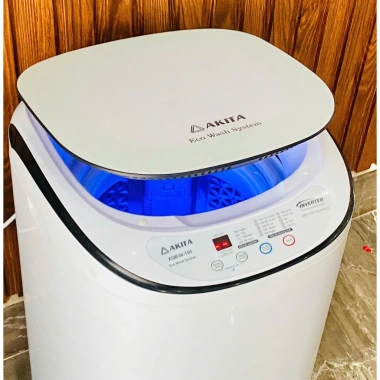Máy giặt mini KWSK AKITA tự động giặt‑vắt‑sấy, UV khử khuẩn, tiết kiệm nước, bảo hành 6 năm 8