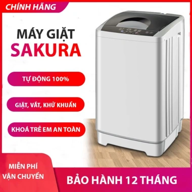 Máy giặt mini tự động 3-6kg - Giặt đồ trẻ em, sinh viên, gia đình, 2,249,000đ