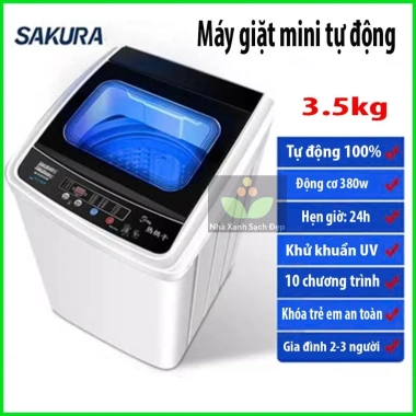 Máy giặt mini tự động 3-6kg - Giặt đồ trẻ em, sinh viên, gia đình, 2,249,000đ 2 Máy giặt mini tự động 3-6kg - Giặt đồ trẻ em, sinh viên, gia đình, 2,249,000đ 2