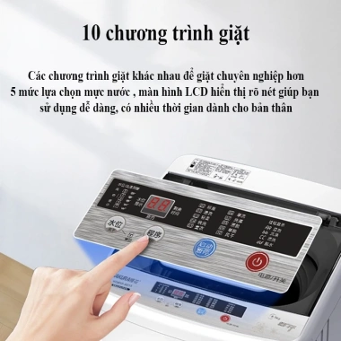 Máy giặt mini tự động 3.5kg SAKURA kháng khuẩn UV cho gia đình 3-5 người tiết kiệm không gian giá ưu đãi 2.2 triệu 6 Máy giặt mini tự động 3.5kg SAKURA kháng khuẩn UV cho gia đình 3-5 người tiết kiệm không gian giá ưu đãi 2.2 triệu 6