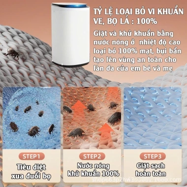 Máy giặt nước nóng AKITA cao cấp 95C Giặt Vắt Sấy Bảo hành 6 năm Giá 3,8 triệu 4