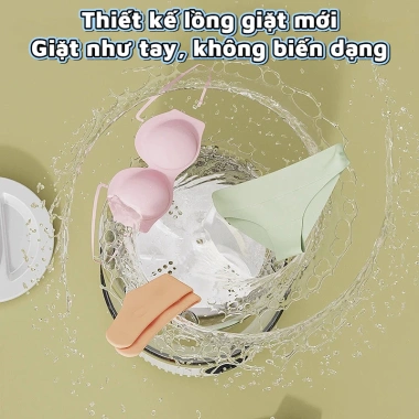 Máy giặt quần lót mini di động tự động không dây - Nhỏ gọn, tiện lợi, giảm giá 294k