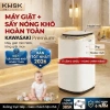 Máy giặt tích hợp sấy khô Mini PVL Kawasaki 10 chức năng, bảo hành 6 năm, giá 3,880,000₫