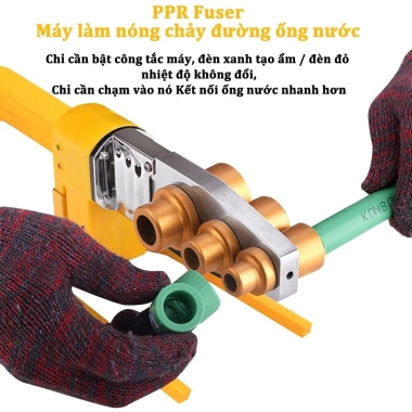 Máy hàn ống nhiệt PPR 20-63 1.000W - Nóng cực nhanh, chuyên nghiệp, giá chỉ 60.900₫ 3 Máy hàn ống nhiệt PPR 20-63 1.000W - Nóng cực nhanh, chuyên nghiệp, giá chỉ 60.900₫ 3