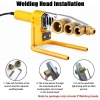Máy hàn ống nhiệt PPR 20-63mm 3 lỗ 6 đầu 1.000W - Giá 55.000đ, chất lượng bền 2