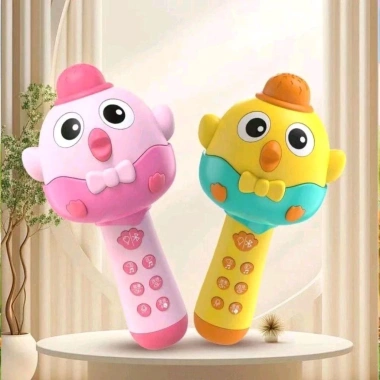 Máy hát trẻ em micro gà con Karaoke di động cho bé, giảm giá 175k 2 Máy hát trẻ em micro gà con Karaoke di động cho bé, giảm giá 175k 2