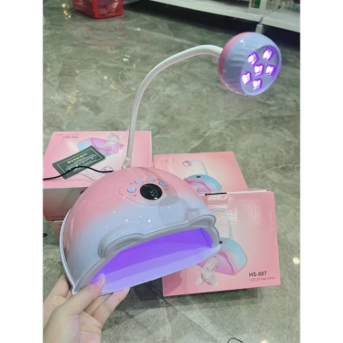 Máy Hơ Vòi HS-887 48W LED UV - Siêu Sạch Da, Giá 350.000₫, Giảm Đặc Biệt