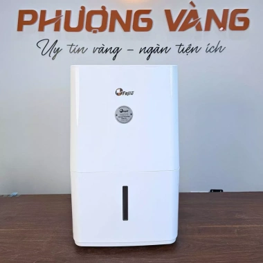 Máy hút ẩm Fujie HM-650EC 50L/ngày dưới 100m2, BH 2 năm, Giá ưu đãi 10.95 triệu