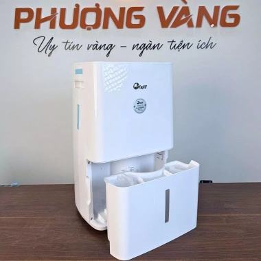 Máy hút ẩm Fujie HM-650EC 50L/ngày dưới 100m2, BH 2 năm, Giá ưu đãi 10.95 triệu