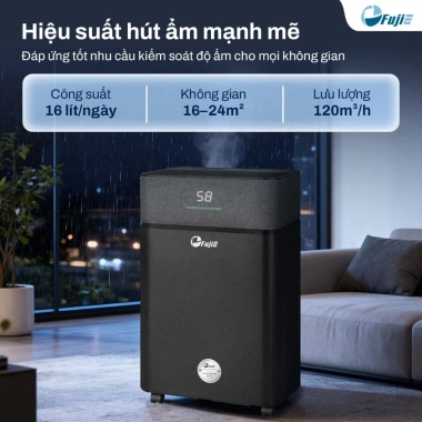 Máy hút ẩm Fujie HM-916ED 16L/ngày
