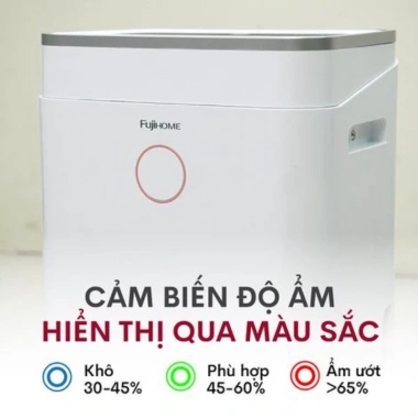 Máy hút ẩm FUJIHOME DH20W 20L/ngày, máy nén wifi nhập khẩu - 2.74 triệu 2