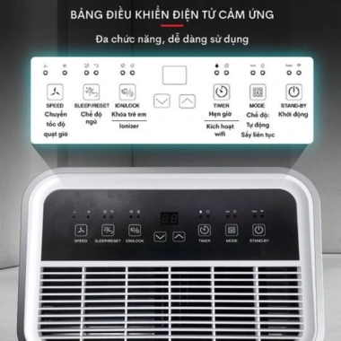Máy hút ẩm FUJIHOME DH20W 20L/ngày, máy nén wifi nhập khẩu - 2.74 triệu 3