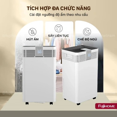 Máy hút ẩm Fujihome DH60W-HEPA 6
