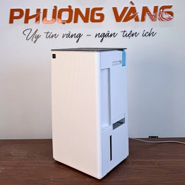 Máy hút ẩm ion SHARP DW-T30HV-W 30L/ngày, sấy quần áo giày dép,