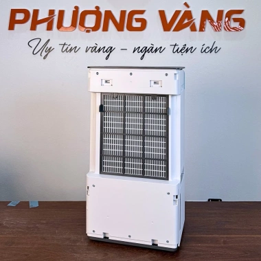 Máy hút ẩm ion SHARP DW-T30HV-W 30L/ngày, sấy quần áo giày dép,