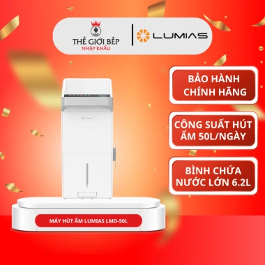 Máy hút ẩm không khí Lumias LMD-20L/35L/50L - 18 tháng bảo hành, hiệu suất cao, giảm giá 4.794.898₫ 3