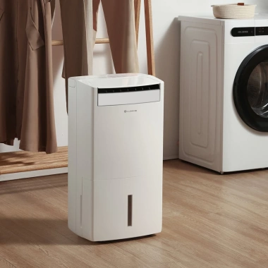 Máy hút ẩm kiêm lọc không khí Lumias D6E-26L 26L 90m² - Lưới ion bạc khử khuẩn kép, BH 18 tháng 2