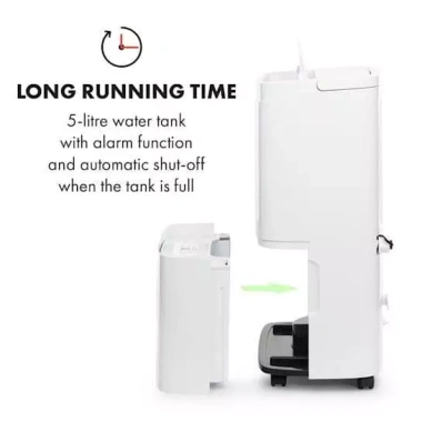Máy Hút Ẩm Klarstein 40L Nhập Đức - Tiết kiệm không gian, BH 12 tháng, Giá 2.3 triệu 7 Máy Hút Ẩm Klarstein 40L Nhập Đức - Tiết kiệm không gian, BH 12 tháng, Giá 2.3 triệu 7
