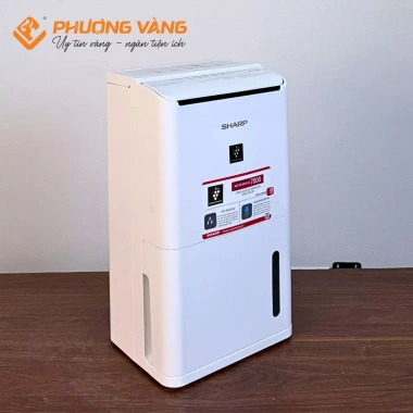 Máy hút ẩm Sharp DW-D12A-W 12L/ngày, phòng 25m2, xuất VAT, bảo hành 12 tháng - Giá 4.9 triệu