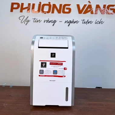 Máy hút ẩm Sharp DW-D20A-W 20L/ngày, ion, 50m2, xuất VAT, BH 12 tháng - 5.200.000