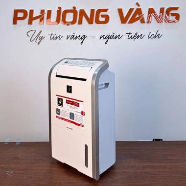 Máy hút ẩm Sharp DW-D20A-W 20L/ngày, ion, 50m2, xuất VAT, BH 12 tháng - 5.200.000