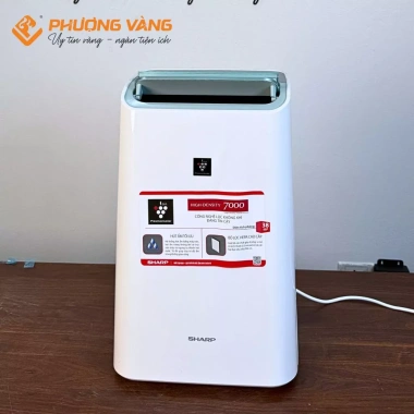 Máy hút ẩm Sharp DW-J20FV-W 20L/ngày, lọc không khí, tạo ion,