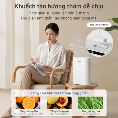 Máy hút ẩm Simplus CUSH007 400ml/ngày, bình 2.5L, 40dB - Giá ưu đãi 1.289.000₫