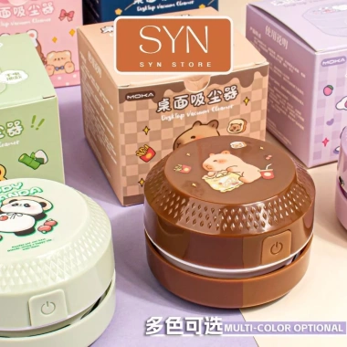 Máy hút bụi bàn mini văn phòng, bàn làm việc, bàn phím - Tặng pin, chỉ 80.000đ 9
