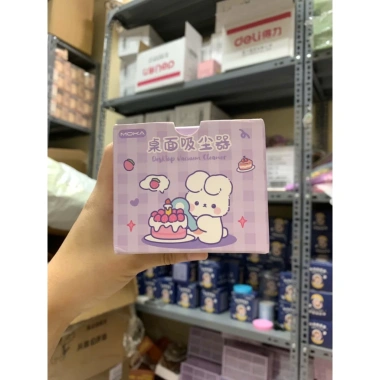 Máy hút bụi bàn mini văn phòng, bàn làm việc, bàn phím - Tặng pin, chỉ 80.000đ 10
