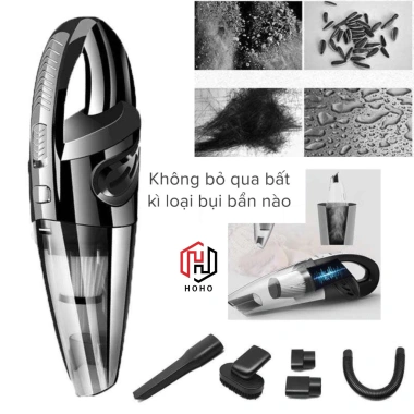 Máy hút bụi cầm tay 5in1 18.000PA không dây mạnh cho giường, nệm, sofa, ô tô giá 239.000 5