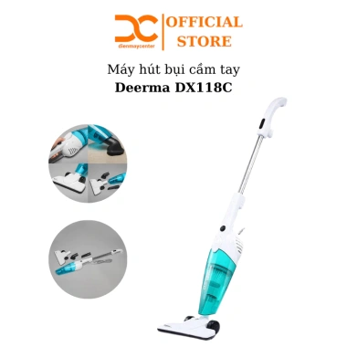 Máy hút bụi cầm tay Deerma DX115C/DX118C/DX120C mini bản quốc tế - Giá 579.000đ, giảm 23%