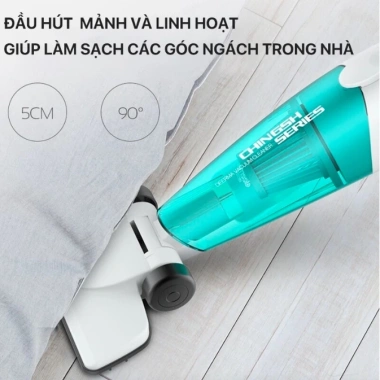 Máy Hút Bụi Cầm Tay Deerma DX118C 600W - Công Suất Mạnh, Giá Ưu Đãi 535k