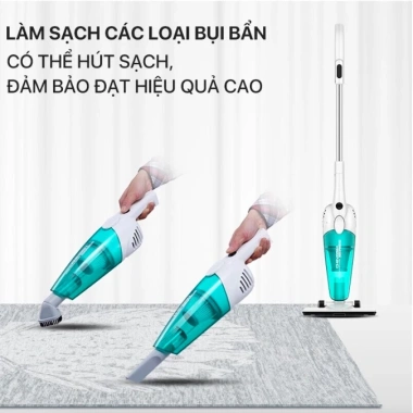 Máy Hút Bụi Cầm Tay Deerma DX118C 600W - Công Suất Mạnh, Giá Ưu Đãi 535k