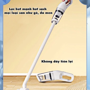 Máy hút bụi cầm tay dodoto LT113CG mini không dây, lực hút 20.000 Pa, bảo hành 24 tháng - Giá chỉ 825.000 VND 4 Máy hút bụi cầm tay dodoto LT113CG mini không dây, lực hút 20.000 Pa, bảo hành 24 tháng - Giá chỉ 825.000 VND 4