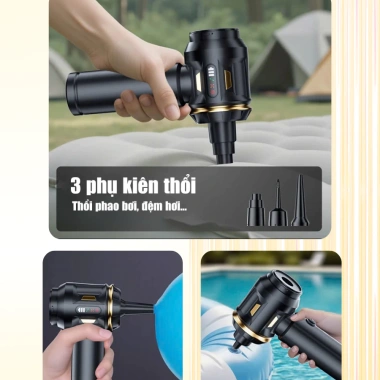 Máy hút bụi cầm tay Dodoto Lux Air V9 25.000Pa 2in1 thổi và hút, Bảo hành 24 tháng, Giá 1.000.000₫ 4