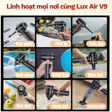 Máy hút bụi cầm tay Dodoto Lux Air V9 25.000Pa 2in1 thổi và hút, Bảo hành 24 tháng, Giá 1.000.000₫ 6