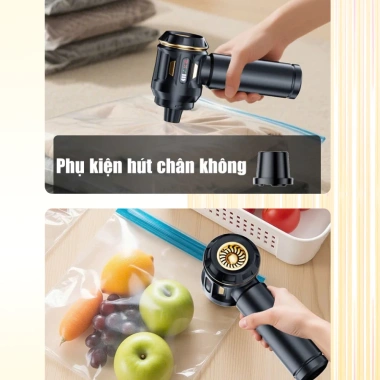 Máy hút bụi cầm tay Dodoto Lux Air V9 25.000Pa 2in1 thổi và hút, Bảo hành 24 tháng, Giá 1.000.000₫ 9