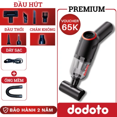 Máy hút bụi cầm tay Dodoto mini không dây 25.000Pa bảo hành 24 tháng giá 480.000₫ 9 Máy hút bụi cầm tay Dodoto mini không dây 25.000Pa bảo hành 24 tháng giá 480.000₫ 9