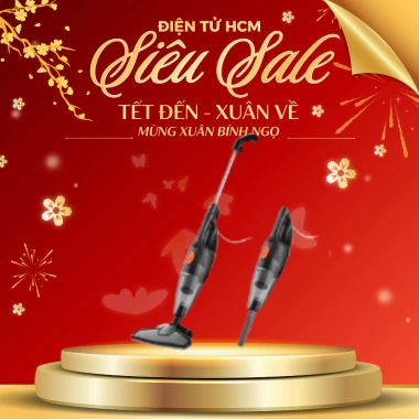 Máy hút bụi cầm tay Gaabor CW-18M01A 18.000Pa 650W - 3 đầu hút, làm sạch nhanh, giá 415.000đ