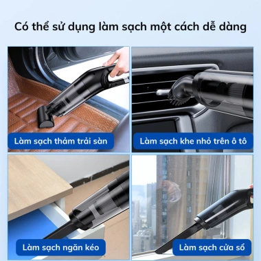 Máy hút bụi cầm tay GODWELL không dây - Chỉ 299.000₫, sạch ô tô nhanh