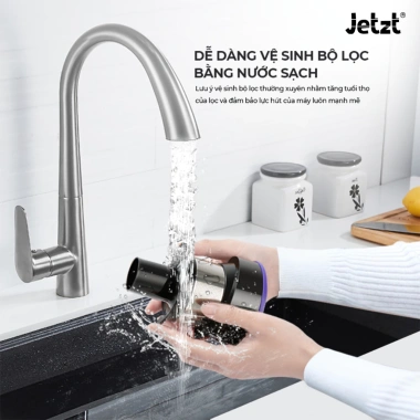 Máy hút bụi cầm tay JETZT X12 Lực hút 21.000PA, đầu hút đa năng, giá chỉ 1.039.000 VNĐ 2 Máy hút bụi cầm tay JETZT X12 Lực hút 21.000PA, đầu hút đa năng, giá chỉ 1.039.000 VNĐ 2