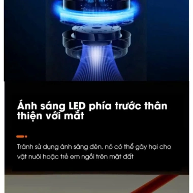 Máy hút bụi cầm tay không dây 120W, lực hút 12.000PA - Hàng chính hãng, giá 129k 8