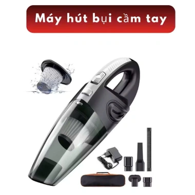 Máy hút bụi cầm tay không dây 120W, lực hút 12.000PA - Hàng chính hãng, giá 129k 10